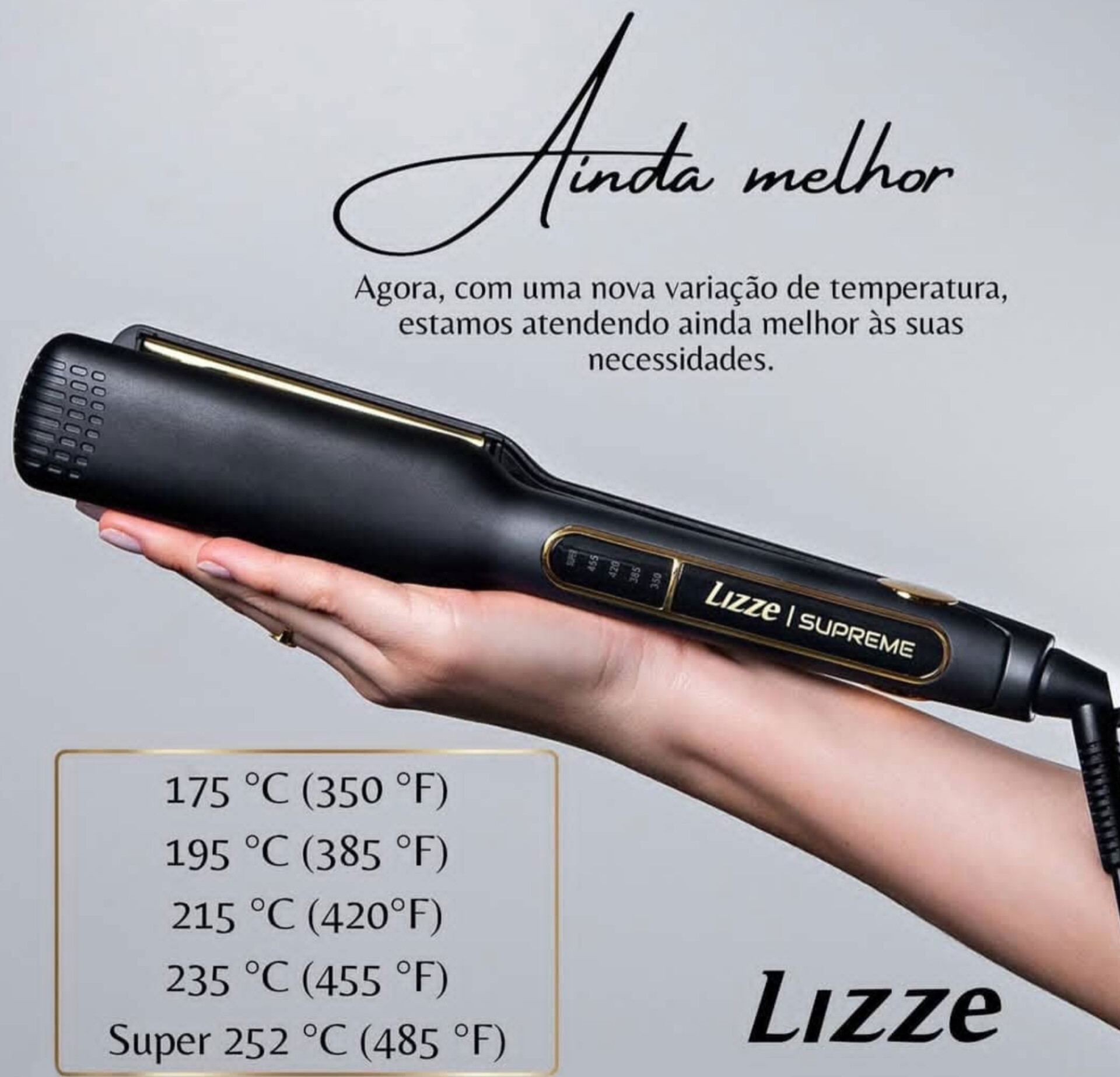 اتو مو سوپریم (صفحه پهن) لیز با گارانتی ۱۸ ماهه آریاکیش مدل LIZZE Supreme