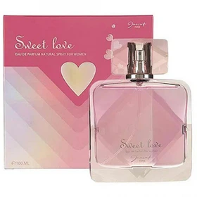 ادکلن زنانه سوییت لاو SWEET LOVE برند ژکساف 100 میل