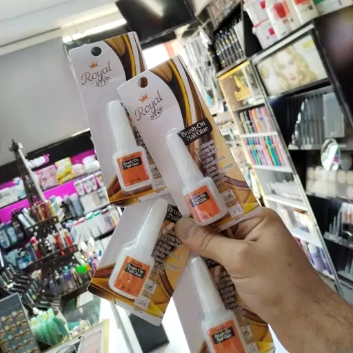 چسب ناخن لاکی رویال